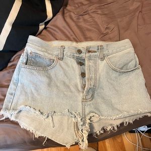 Jean shorts